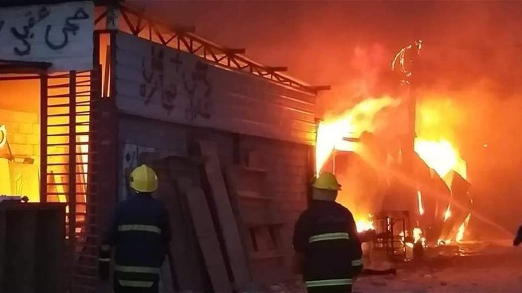 img_1902-1024x576 حرائق الصيف تلاحق المدن العراقية.. إخماد حريق في معمل المطاط بالديوانية
