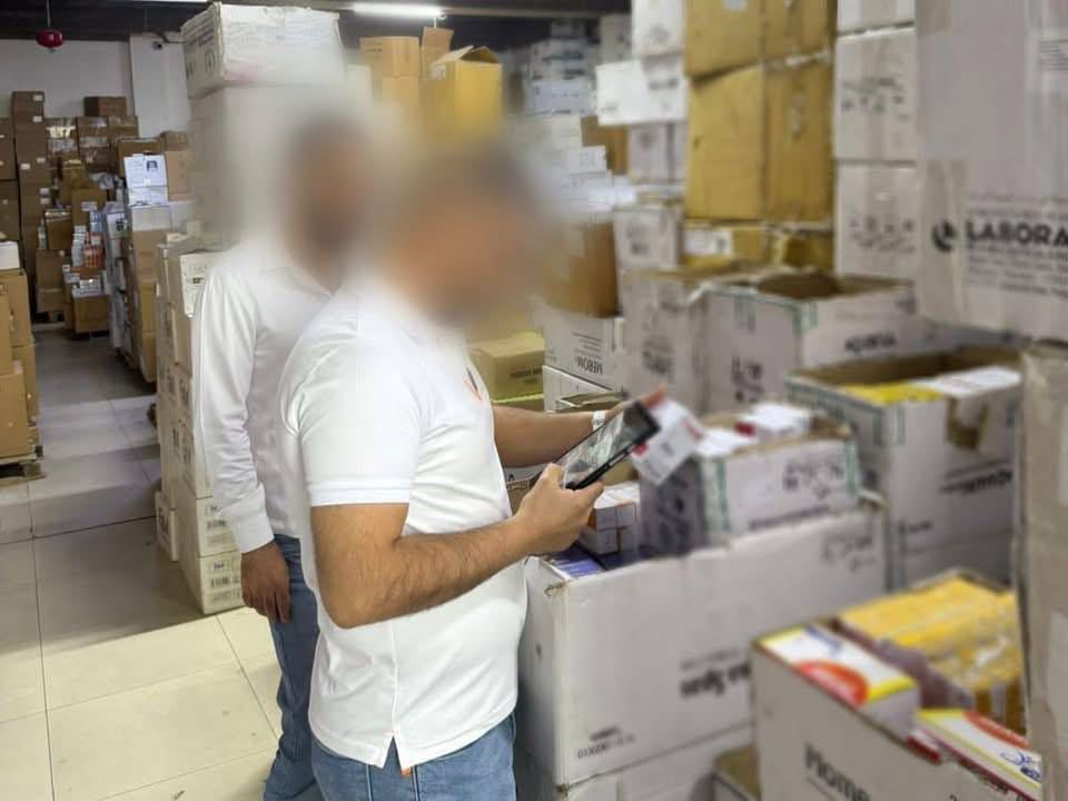 موصل-1 الصحة تُنفّذ زيارة لمتابعة سلامة الدواء المتداول في الموصل