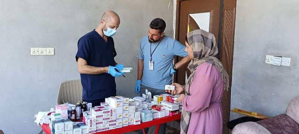 نينوى-2 في نينوى.. حملة علاجية في قرية باب الكلي ضمن برنامج الخدمات الصحية للمناطق النائية.
