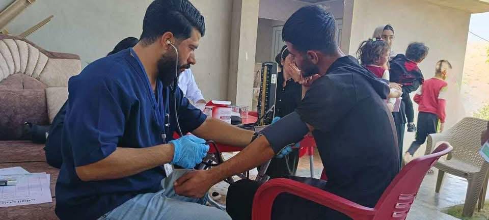 نينوى-3-1 في نينوى.. حملة علاجية في قرية باب الكلي ضمن برنامج الخدمات الصحية للمناطق النائية.