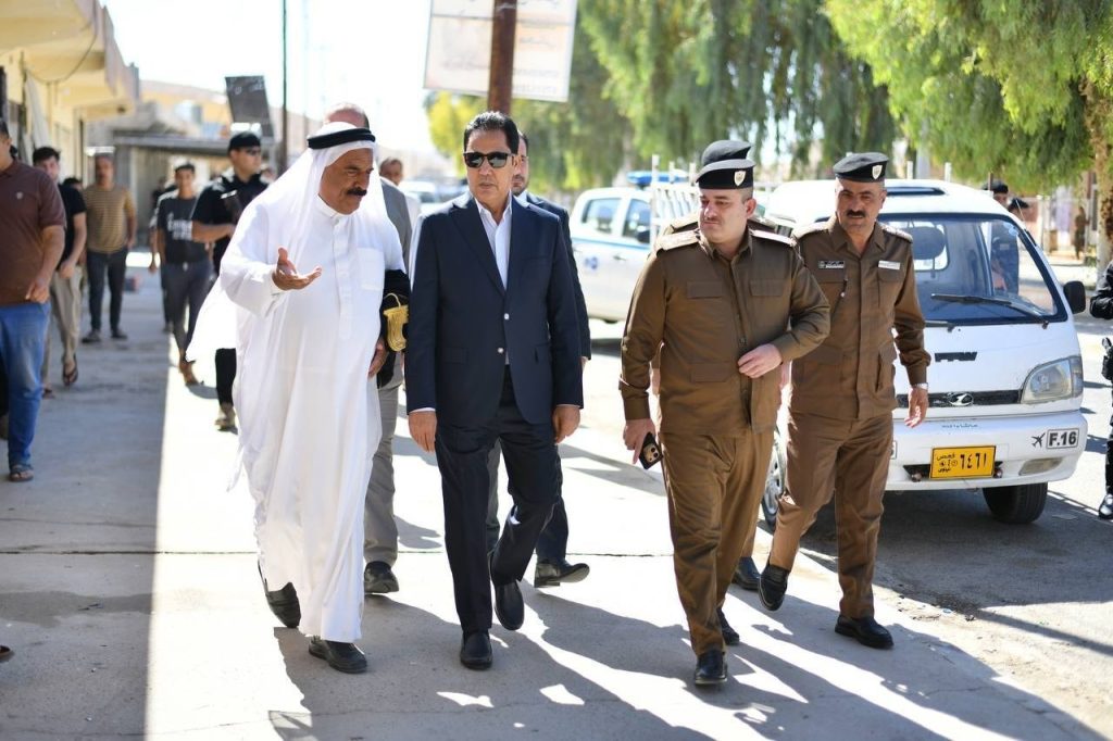 1-3-1024x682 محافظ نينوى يوجه بدعم البنى التحتية والخدمات في ناحية العياضية