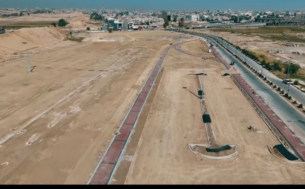 2-2-1024x634 تواصل أعمال إنشاء متنزه باب شمس في الموصل