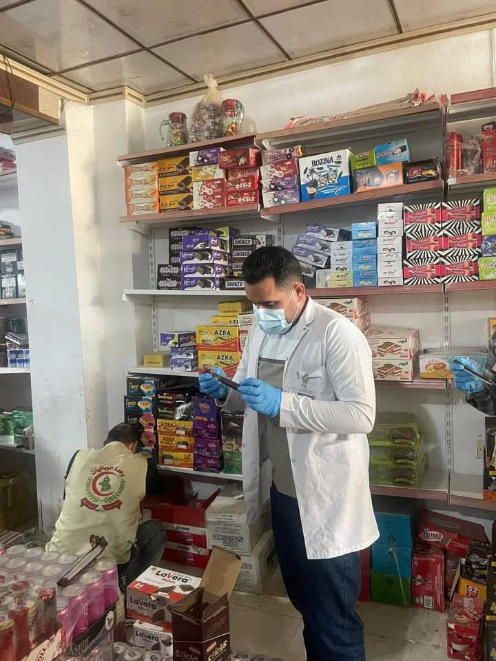 1-5 الرقابة الصحية في نينوى تُتابع صلاحية المواد الغذائية في سنجار