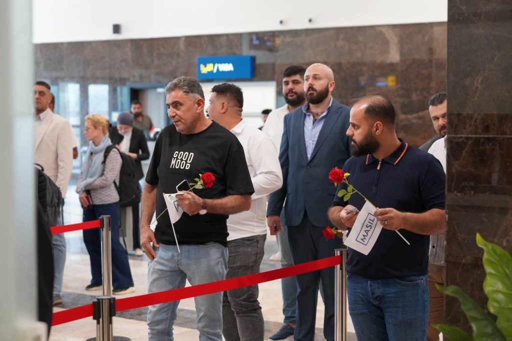 24-1024x682 انطلاق أولى الرحلات الداخلية من مطار الموصل الدولي بعد إعادة التأهيل