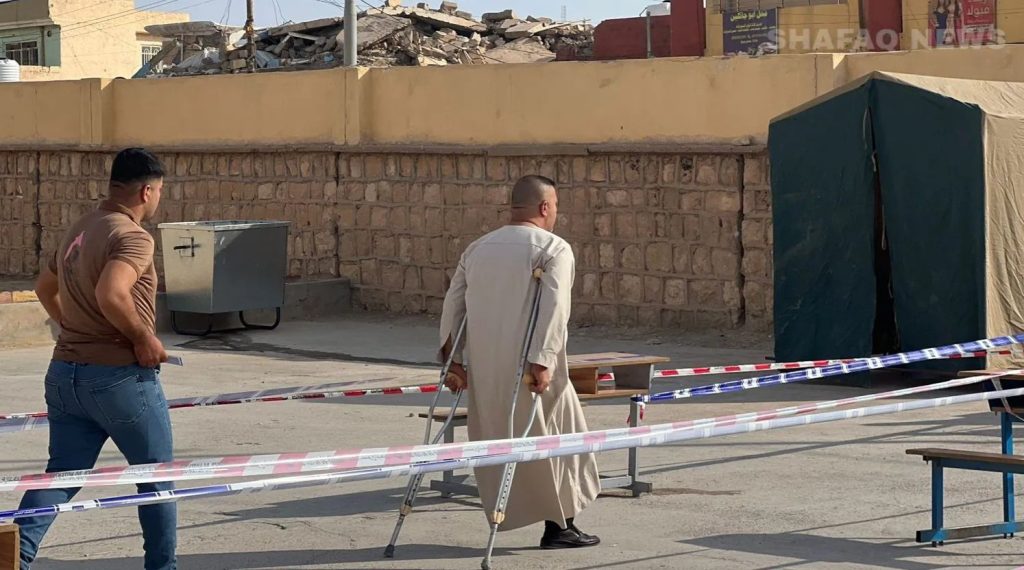 سن-1024x570 الناخبون يتوافدون بكثافة إلى صناديق الإقتراع في سنجار دون خروقات