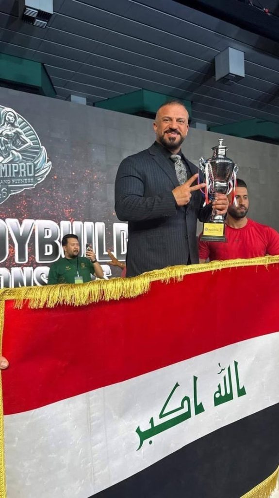 2-575x1024 العراق يتصدر بطولة العالم لبناء الأجسام في السعودية بحصد 14 ميدالية