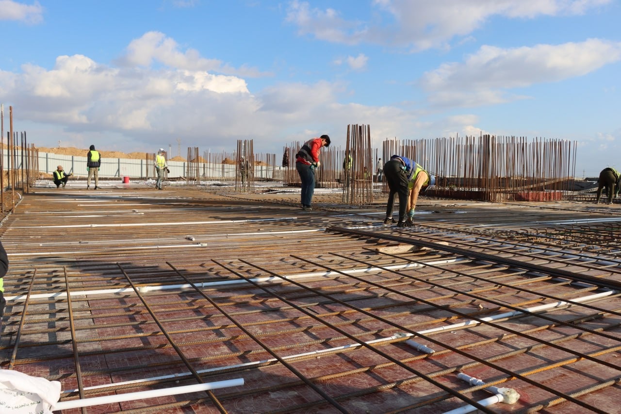 3-1 وتيرة متصاعدة في أعمال إنشاء مستشفى سنجار الجديد لتعزيز القطاع الصحي