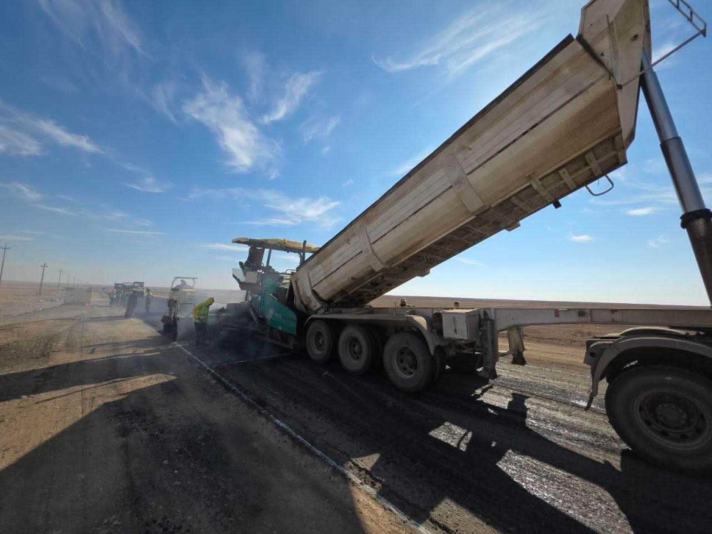 img_1717-1024x768 تقدم ملحوظ في مشروع تأهيل طريق سنجار – أم جريص بطول 35 كيلومتراً