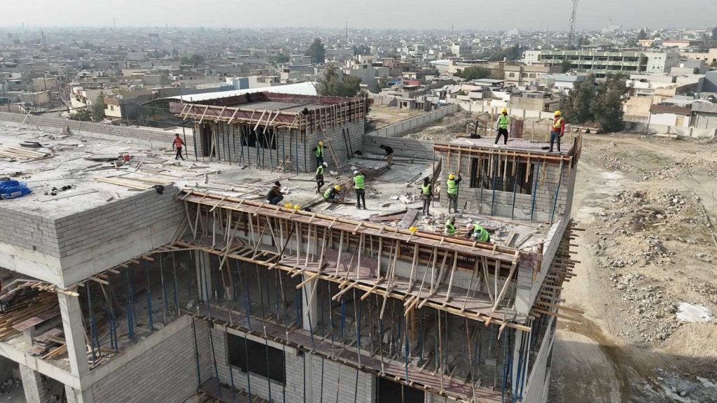 الاسعاف1.jpgمضغوطة-1024x576 مشروع صحي جديد في الموصل.. استمرار أعمال إنشاء مبنى الإسعاف الفوري بالجانب الأيمن