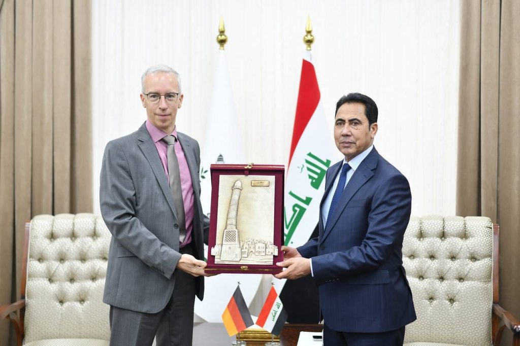 الدخيل-1024x682 ألمانيا تُجدد إلتزامها بدعم إعادة إعمار نينوى وتطوير قدراتها المحلية