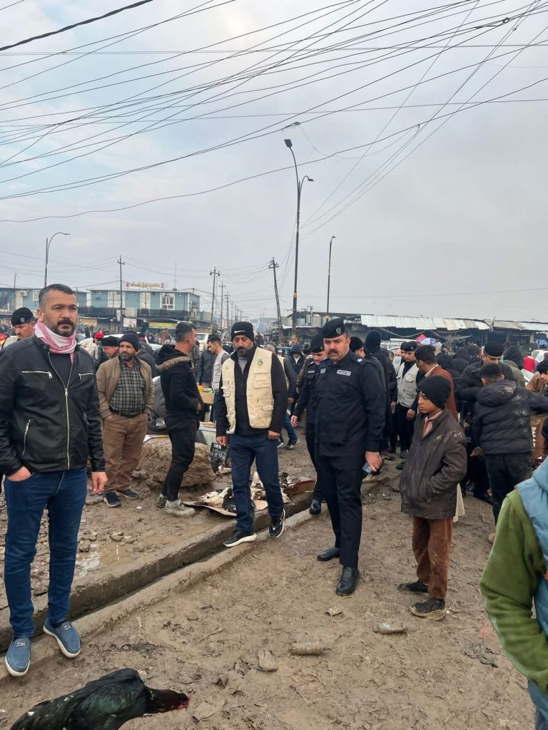 img_3486-768x1024 قوة أمنية بنينوى تداهم سوق الطيور بكوكجلي بحثاً عن طيور نادرة