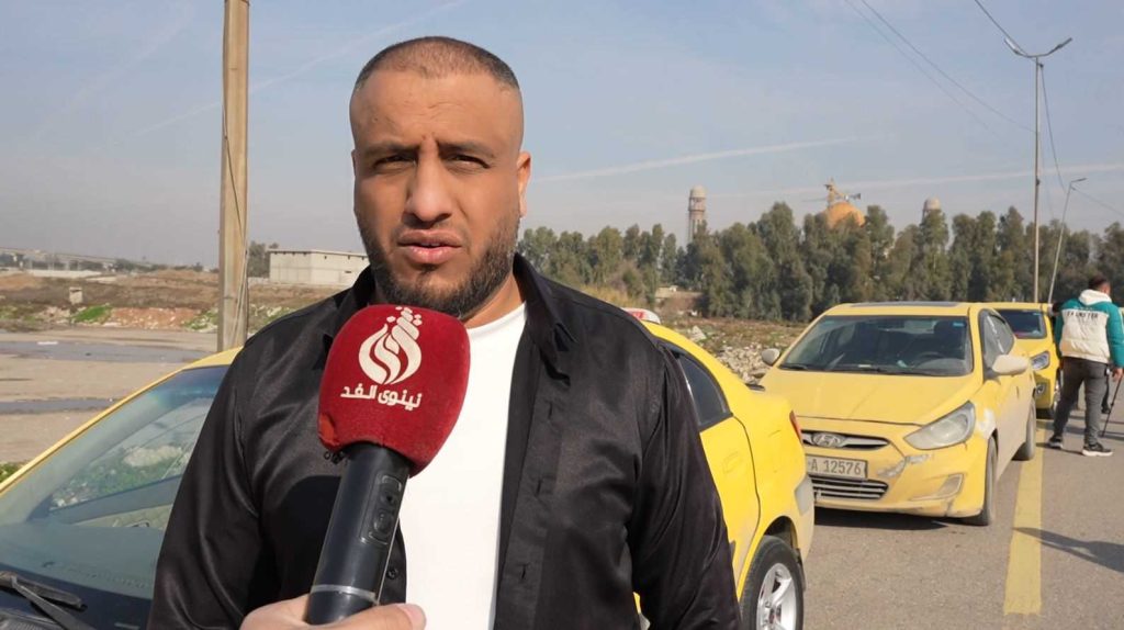 تكسي-4.jpgمضغوطة-1024x574 سائقو تكسي الموصل يحتجون على تطبيقات التوصيل: «تهديد مباشر لأرزاقنا»