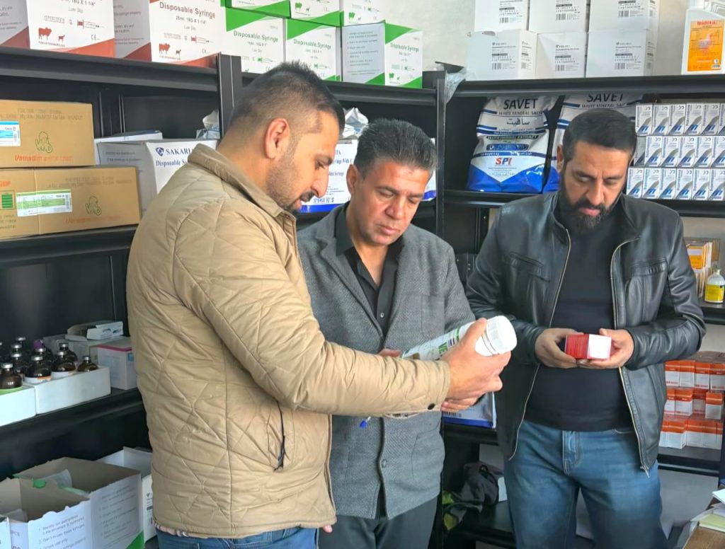 626760108_1200036865678909_5097556431293987011_n-1024x776 الزراعة تنفذ جولات رقابية على العيادات البيطرية في نينوى