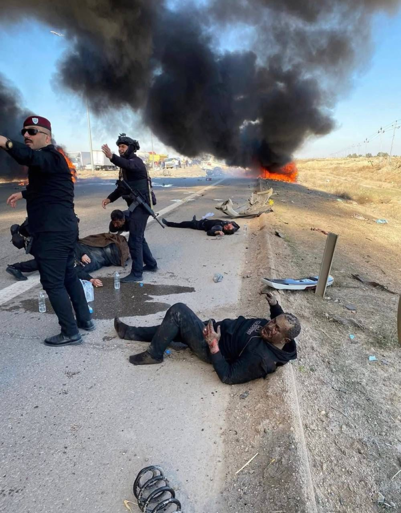 image-70-800x1024 حادث مروع على سريع الفلوجة يودي بحياة 5 أشخاص ويصيب 5 آخرين في حصيلة أولية