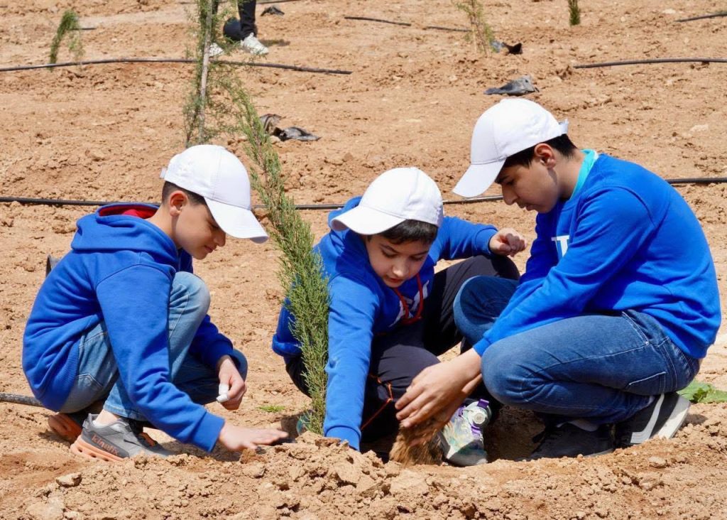 2-1024x732 لأول مرة منذ العهد الملكي.. انطلاق مشروع زراعة "أول غابة" في الجانب الأيمن للموصل