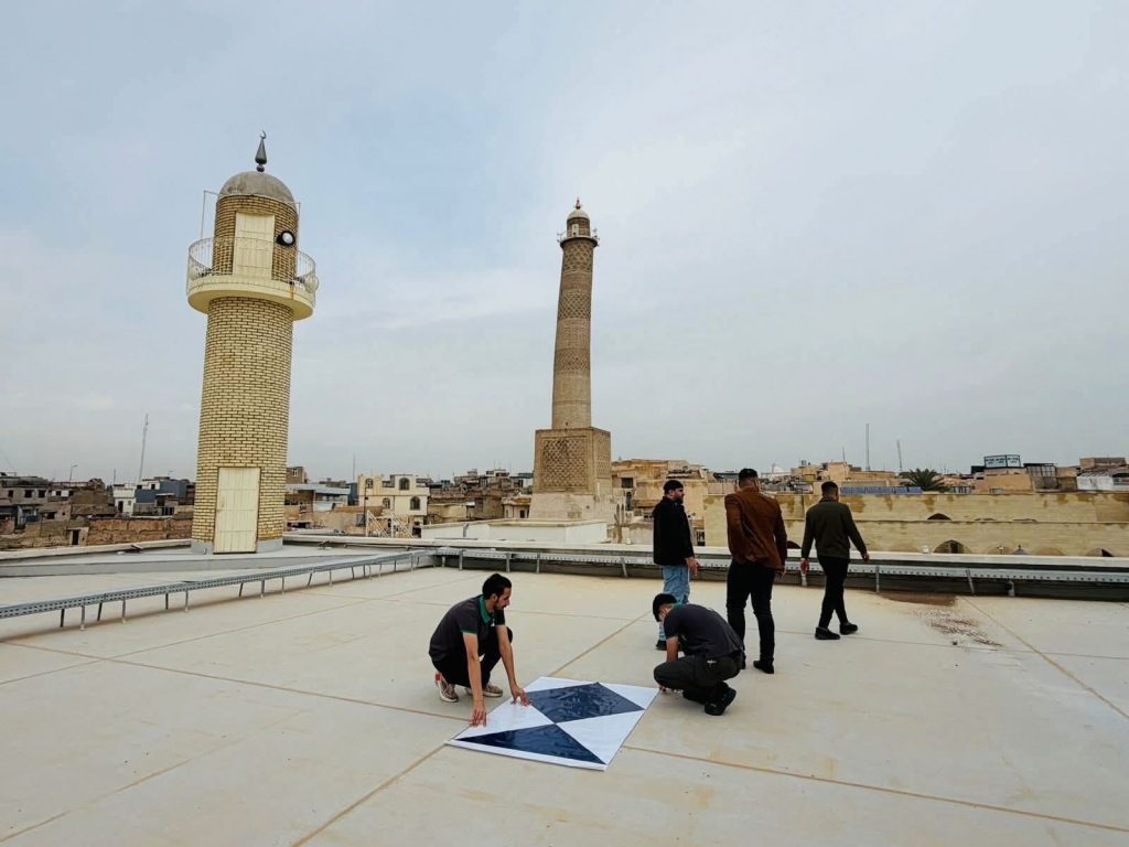 IMG_2094-1024x768 الدرع الأزرق يحرس ذاكرة الموصل.. خطوة جديدة لإنقاذ تراث نينوى من الضياع