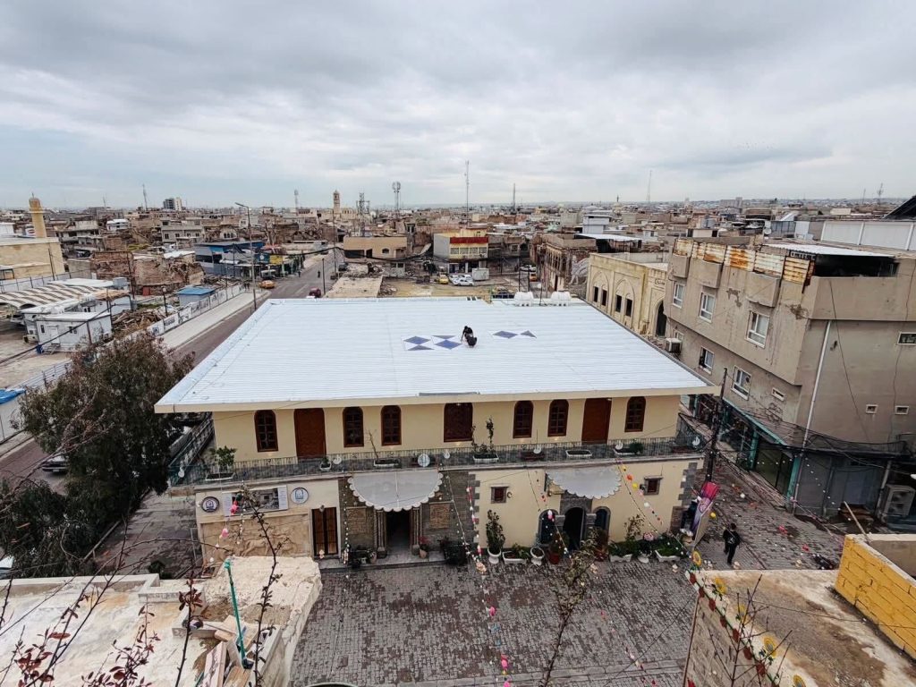 IMG_2095-1024x768 الدرع الأزرق يحرس ذاكرة الموصل.. خطوة جديدة لإنقاذ تراث نينوى من الضياع