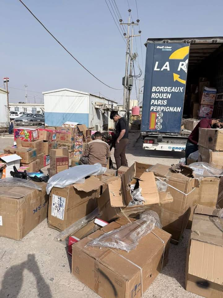 image-5 من الأدوية إلى السكائر.. حملة تفتيش واسعة تطيح بعشرات الشاحنات المخالفة للكمارك