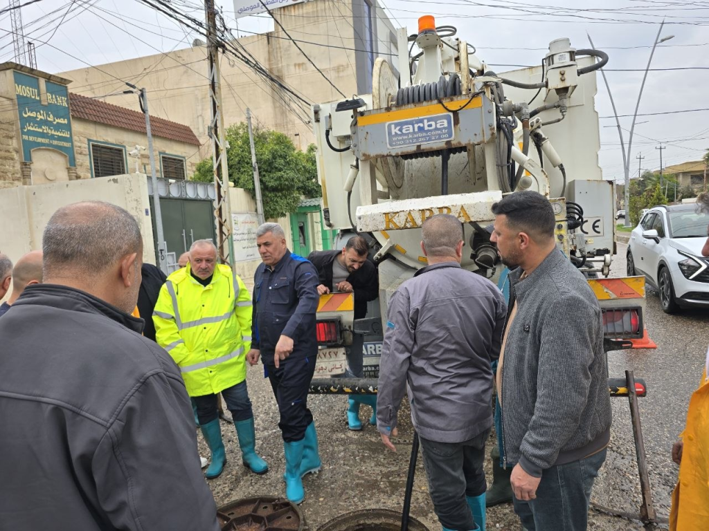 image-61-1024x768 مجاري نينوى تُسيطر على تصريف 50 ملم من الأمطار وتواصل استنفار كوادرها