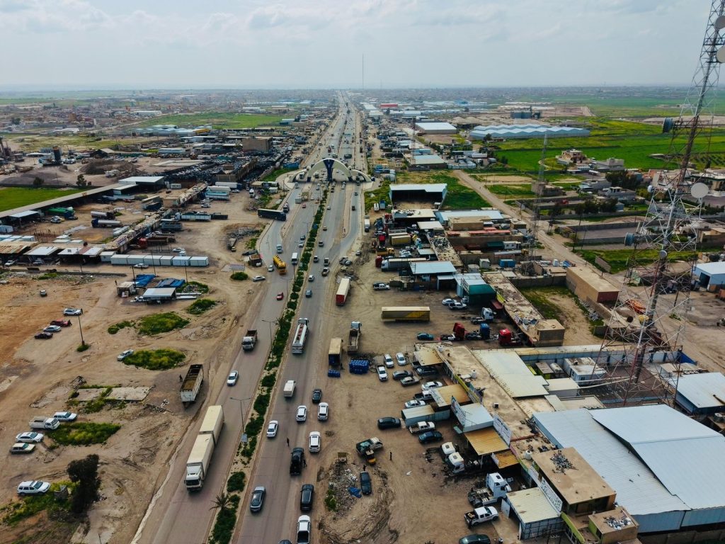 33-1024x768 نينوى تبدأ بتنفيذ ممر خدمي جديد بطول 4.5 كيلومتر من كوكجلي الى الغدير