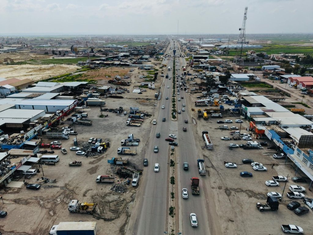 55-1024x768 نينوى تبدأ بتنفيذ ممر خدمي جديد بطول 4.5 كيلومتر من كوكجلي الى الغدير