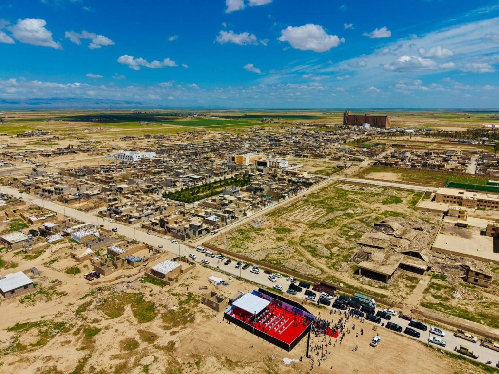 2-1024x768 الدخيل يضع حجر الأساس لمستشفى البعاج في نينوى سعة 100 سرير