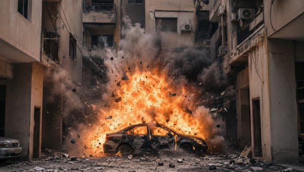 خلافات مالية تنتهي بانفجار.. عبوة ناسفة تستهدف سيارة وسط العمارة