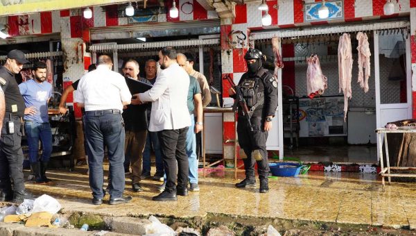 إجراءات مشددة في الموصل.. تفتيش محلات اللحوم في عدة أسواق رئيسية