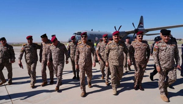 وفد عسكري رفيع يزور نينوى لتعزيز التنسيق الأمني في المحافظة