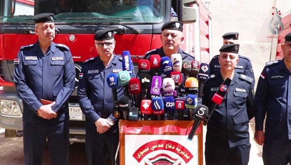 خطط استباقية لحماية المحاصيل.. الدفاع المدني في نينوى يرفع الجاهزية لموسم الحصاد