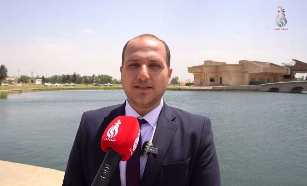 المهندس-محمد-طارق.jpgمضغوطة-1024x619 كلية الهندسة بجامعة الموصل تنجح بابتكار روبوت ذكي لتنظيف البحيرات والأنهر