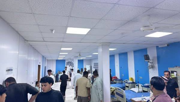 استنفار صحي شامل في العراق لإستقبال مئات حالات الإختناق جراء موجة الغبار