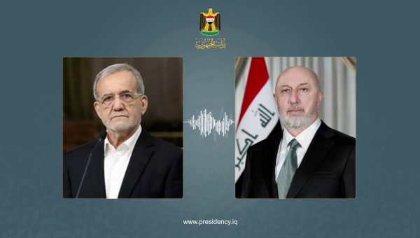 قمة هاتفية عراقية إيرانية لبحث التهدئة الإقليمية وتطوير الشراكة الإقتصادية