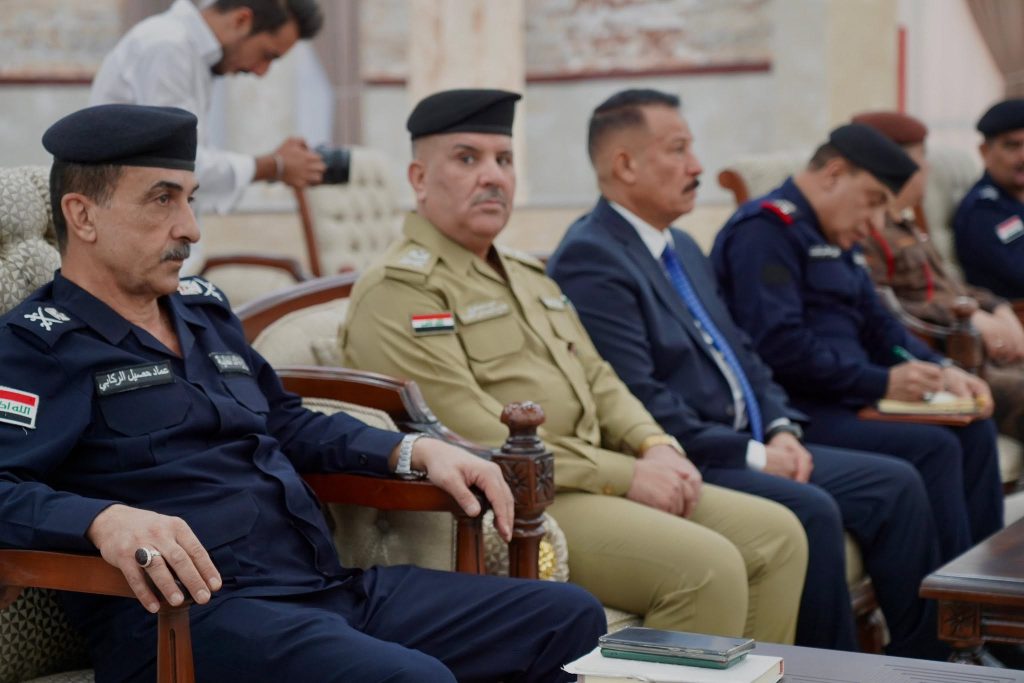 4-1-1024x683 الدخيل يبحث مع وكيل الداخلية تعزيز أمن نينوى وحماية إعمارها