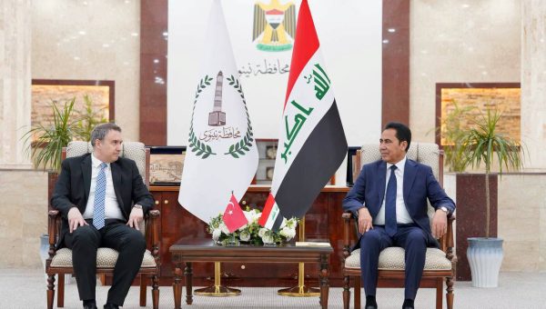 الدخيل يبحث مع السفير التركي تشغيل مطار الموصل وتعزيز فرص العمل والمدن الصناعية في نينوى