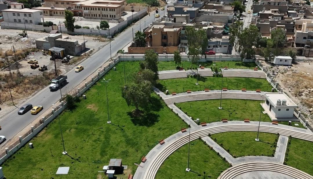 متنزه تل الرمان في الموصل.. قصة تحول عمراني وبيئي تعيد رسم المشهد الحضري للمدينة