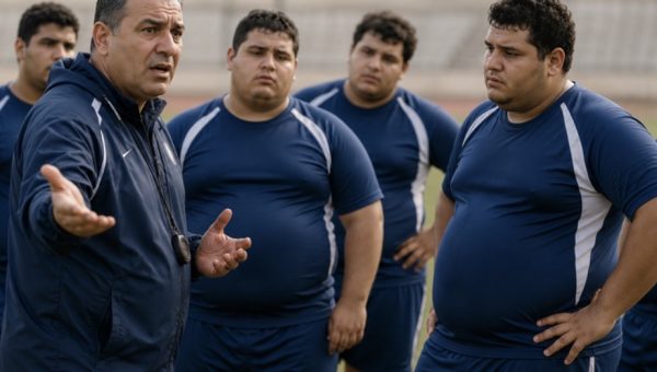 مدرب الأولمبي يشكو من سمنة كبيرة بين لاعبيه