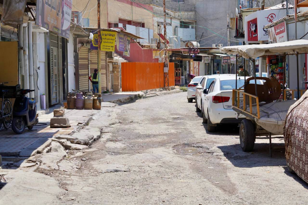 image-156-1024x682 بلدية الموصل تتابع مراحل إنجاز وتطوير حي الشرطة