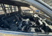 إخماد حريق ضخم شمال سنجار التهم 15 طنًا من الحنطة وأسفر عن إصابتين