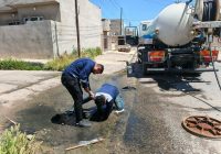 أعمال صيانة مُكثّفة لتنظيف شبكات الصرف الصحي في 11 منطقة بالجانب الأيسر للموصل