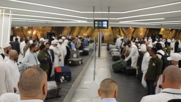 الخطوط الجوية العراقية تدشن مرحلة التفويج العكسي وتستقبل أولى رحلات حجاج بيت الله الحرام