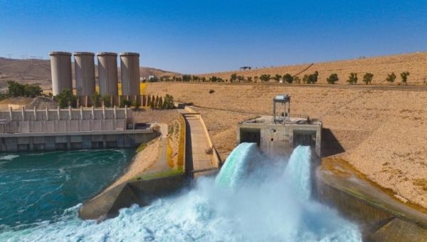 تراجع الواردات التركية يهبط بإطلاقات سد الموصل لأدنى مستوى منذ شهرين