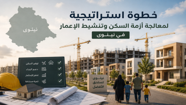 خطوة استراتيجية لمعالجة أزمة السكن وتنشيط الإعمار في نينوى