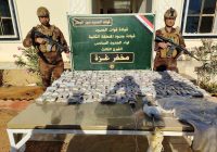 قوات الحدود تسقط بالونًا هوائيًا وتُصادر 34 كيلوغرامًا من الكبتاغون
