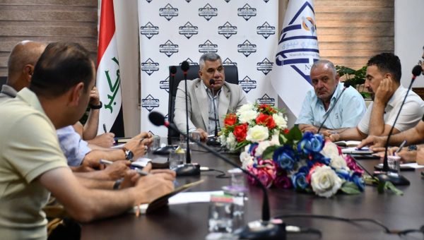 استنفار وقائي بمجاري نينوى لإزالة مسببات الحرائق وتأمين المحطات