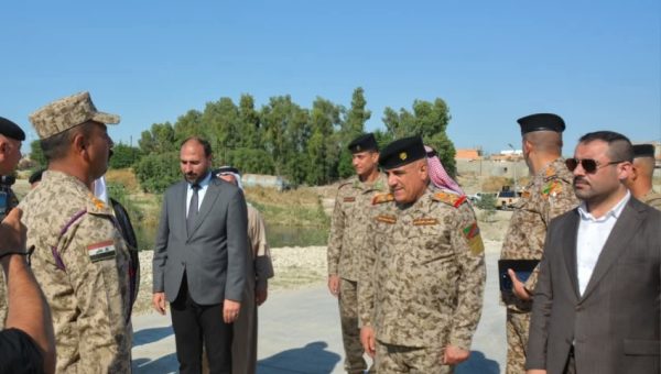 الهندسة العسكرية تُعيد افتتاح جسر وانة العائم شمال نينوى