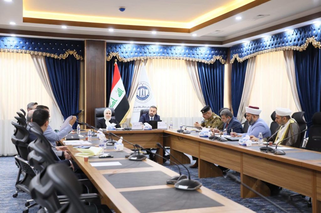 1-12-1024x682 النجيفي يُشارك في اجتماع أوقاف نينوى لبحث ملف محال الكحول والمشعوذين