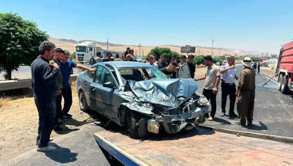 حادثان مروعان على طريق ( السليمانية – بازيان ) يُسفران عن وفاة امرأة وإصابة 9 أشخاص