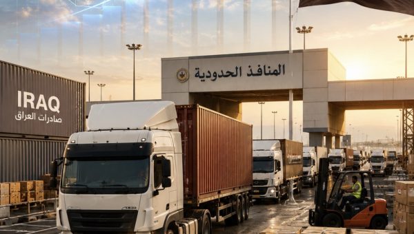 منفذ مهران يسجل قفزة مع العراق: الصادرات ترتفع 17% والشاحنات 476%