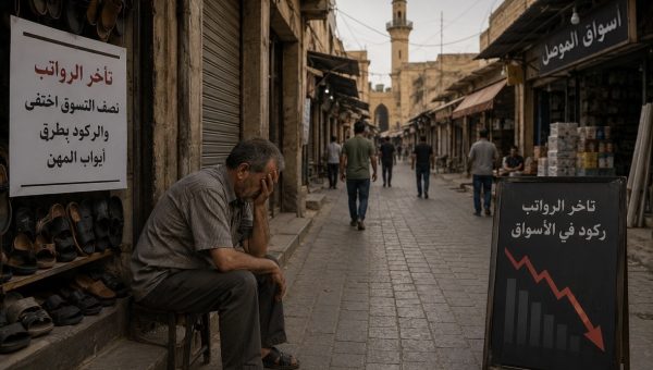 تأخر الرواتب يثقل أسواق الموصل.. نصف التسوق اختفى والركود يطرق أبواب المهن